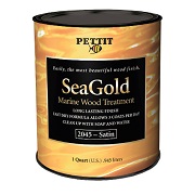 Pettit Sea Gold Satin Wood Finish - Quart